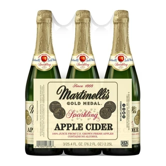 Martinelli's Sparkling Apple Cider, 25.4 fl. oz., 3 Pack
