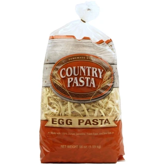 Country Pasta Homemade Style Egg Pasta, 56 Oz, Bag