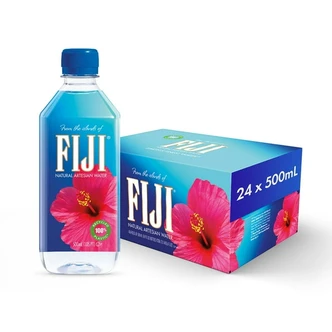 Fiji Natural Artesian Water, 16.9 Fl Oz, 24 Pack