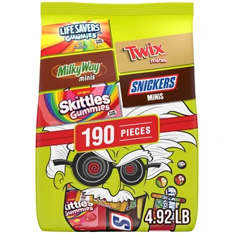 Mars Mixed Halloween Candy, 190 Ct, Variety Pack
