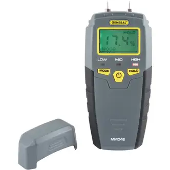 General Tools Moisture Meter, LED Display, Wide Measuring Range