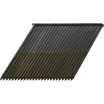 Grip-Rite Collated Stick Nails, 28 Degree, Wire Weld, Bright, Clipped Head, 3-1/4 in x .120 in, 2000/CT