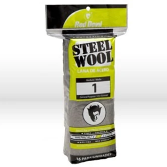 Red Devil Steel Wool, Medium #1, 16/PK