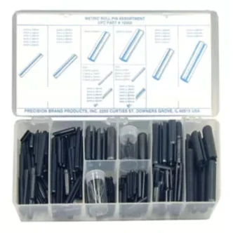 Precision Brand Roll Pins Assortment, 300/PK