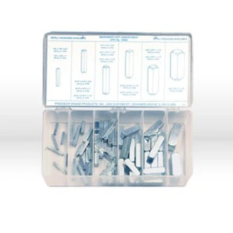 Precision Brand Machinery Keys, 58/Pk Assortment
