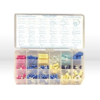 Precision Brand Electrical Terminals Assortment, 175/CT