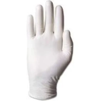Ansell Dura-Touch Disposable Gloves, Clear, Powder-Free Vinyl, 3 mil, S, 100/Box, 10/CT