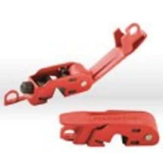 Master Lock Lockout Circuit Breaker, Clamp-On, Steel, Orange, For Standard Single And Double Breakers, 120/240 Breakers