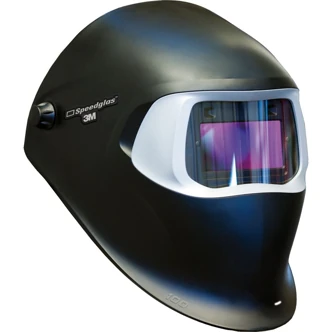 3M Speedglas Welding Helmet, Auto-Darkening Filter 100V, Black