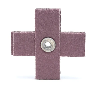 3M Cross Pad 341D, 3" x 3" x 1", 80 Grit, X-Weight, Aluminum Oxide, 50/Inner, 100/CT