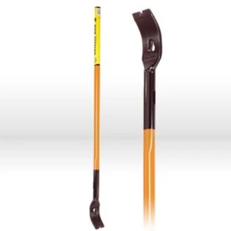 Klein Tools Pry Bar, Grizzly Bar, 55-1/2 in L, 3 in W, Hardened Alloy Steel