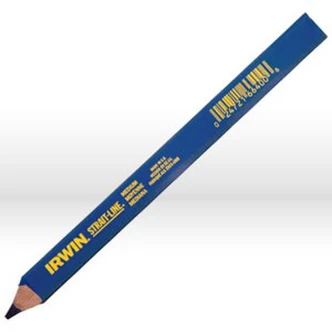 Irwin STRAIT-LINE Marking Pencil, Medium Lead, Wood, No Eraser