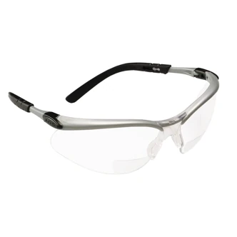 3M BX Reader Protective Eyewear, Clear Anti-Fog, Adjustable Temples, +1.5 Diopter, 20/CT