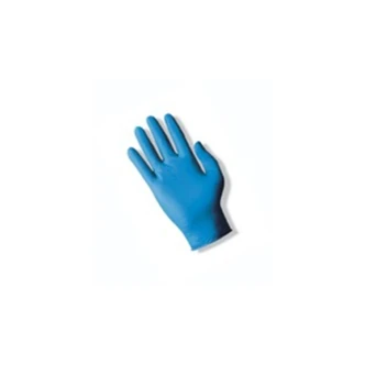 Ansell TNT Blue Gloves, XL, 5 Mil, 9-1/2 In, Textured Fingers, Beaded Cuff, 100/Dispenser, 10/CT