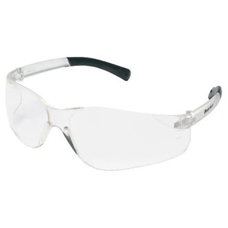 MCR Safety BearKat BK1 Safety Glasses, Clear Lens, Duramass Hard Coat, Polycarbonate, ANSI Z87+