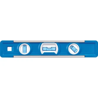 Empire Torpedo Level, Magnetic, 9 in, Aluminum, True Blue Vials