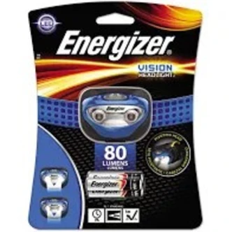 Energizer Vision Headlight, LED, 3-AAA Batteries, 4/CT