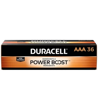 Duracell Coppertop AAA Alkaline Batteries, 144/Case