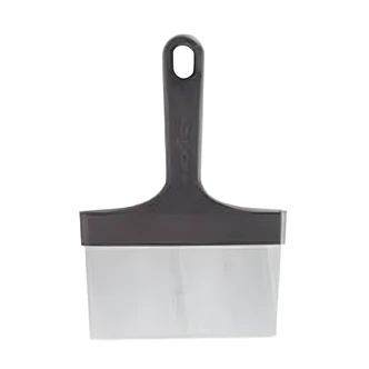 Blackstone Scraper, 6 in, Stainless Steel Blade, Heat-Resistant Plastic Handle, Dishwasher Safe