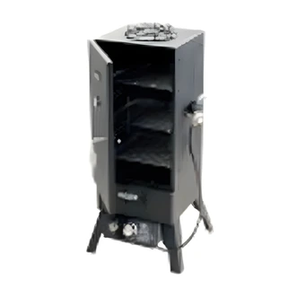Char-Broil Vertical Gas Smoker, Heavy-Duty Steel, 578 Sq In, 16,500 BTU, Adjustable Chrome-Plated Grates