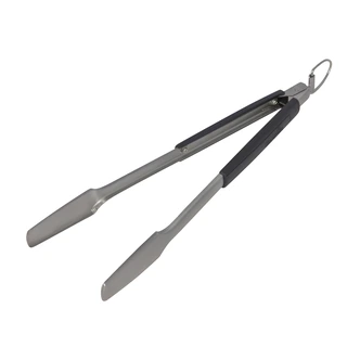 Char-Broil Locking Tongs, Aspire, 16 in, Stainless Steel, Cool-Touch Handle