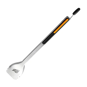 Blackstone Scraper Tongs, Stainless Steel, 14 in, Black, Dishwasher Safe