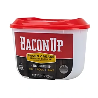 Better N Bacon Bacon Grease, 14 oz, Resealable Plastic Tub, 9/CS