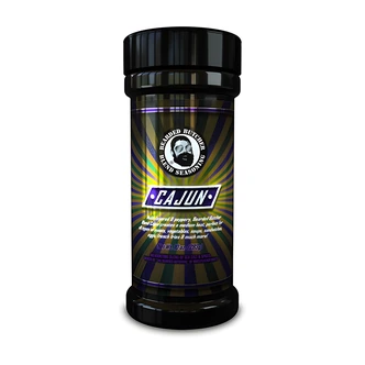Bearded Butchers Cajun Blend Seasoning, Multi-Layered Peppery, Medium Heat, 2.5 x 2.5 x 6.5 in