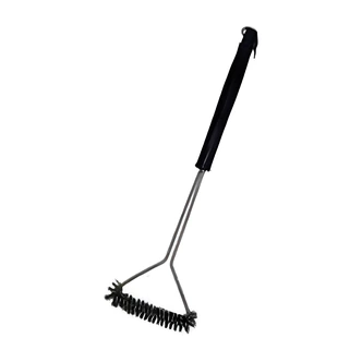 21st Century Scouring Grill Brush, 20 in, 6 in Wide, Stainless Steel Bristles, Heavy Duty Plastic Handle, Safe on Porcelain