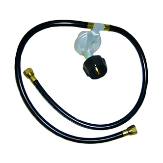 21st Century LP Regulator, Type 1 Fitting, Dual Hose, 60,000 BTU