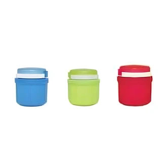 Range Kleen Food Jar, 10 oz, Foam Insulation, Assorted Colors