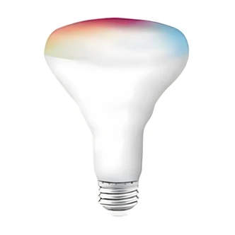 Satco Starfish Smart Bulb, BR30 LED, Wi-Fi, Dimmable, RGB, Tunable White, 800 Lumens, 65 Watt Equivalent