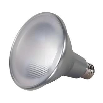 Satco LED Flood Bulb, PAR38, 15W, 4000K, 60 Degree Beam, Med Base, Dimmable, Cool White, Wet Location Rated