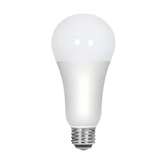 Satco LED Bulb, A19, 3-Way, 2700K Warm White, Frosted, Medium Base, 280/950/1200 Lumen, Dimmable, 120V