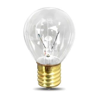 Feit Electric Clear Light Bulb, 40W, 120V, S11N, Intermediate Base, 2.25 in, 2700K, 12/CS