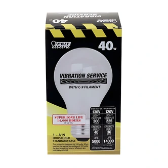 Satco A19 LED Light Bulb, 14 W, 5000K, Dimmable, Medium Base, 8/PK