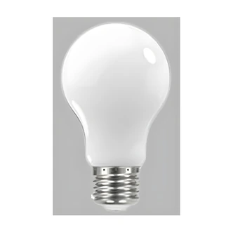 Satco LED A19 Light Bulb, Soft White, Dimmable, 5 W, 2700K, E26, 90 CRI, 120V, 6/CS