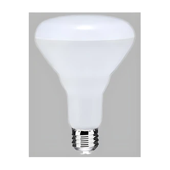 Satco BR30 LED Bulb, Dimmable, 8.5W, 5000K, Medium Base, 6/PK