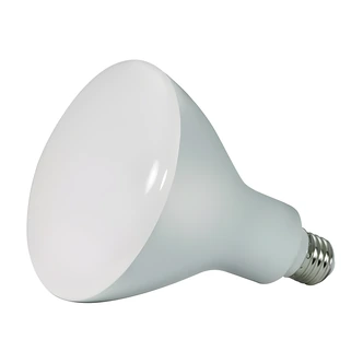 Satco LED BR30 Bulb, Frosted, 11.5 W, 2700K, 940 Lumen, Dimmable, 120V, Medium Base, Indoor, 15,000 Hr