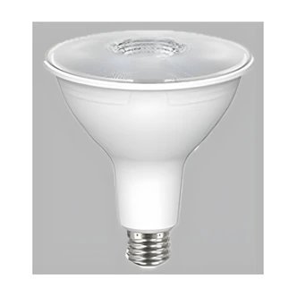 Satco PAR38 LED Bulb, Dimmable, 11.5 W, 3000K Soft White, 1000 Lumens, Clear, Indoor/Outdoor, 1 EA