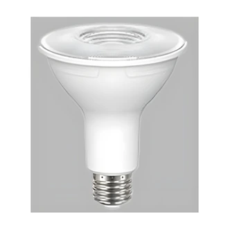 Satco PAR30 LED Bulb, Dimmable, Wet Location, 3000K Soft White, 700 Lumens, Clear, 8.5 W, 120V