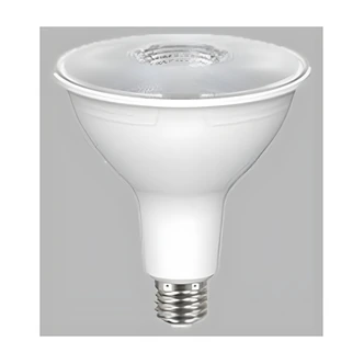 Satco PAR38 LED Bulb, Dimmable, 11.5 W, 4000K Cool White, Clear, Wet Location Rated, 1000 Lumens