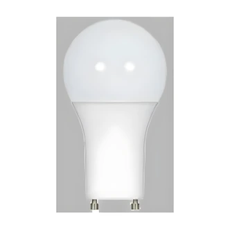 Satco LED Bulb, A19, GU24 Base, 11 W, 2700K, 220 Deg Beam Angle, 120V