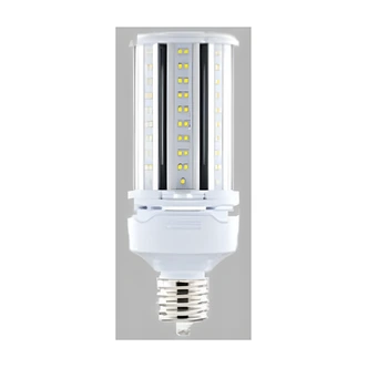Satco Hi-Pro LED Bulb, 54W, Natural White, 100-277V, EX39, 35,000 Hr, Enclosed Fixture, Damp Location