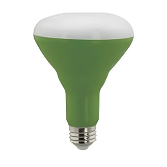 Satco 9 W Grow Bulb, Full Spectrum, Red Fortified, Wet Location Rated, 25,000 Hr, Indoor Plant Growth