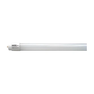 Satco T8 LED Tube, 96 in, 5500 Lumens, 5000K, Ballast Bypass, Double Ended, All Glass, 10/CS