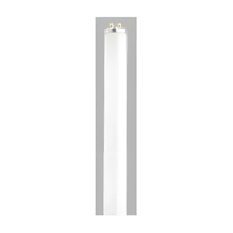 Satco Fluorescent Tube Light Bulb, T12, 20 W, 3000K Warm White, Frosted, Medium Bi Pin, 30/CS