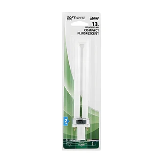 Feit Electric Compact Fluorescent Lamp, 13 W, PL, GX23, 10000 Hr, Ecobulb