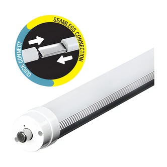Feit Electric LED Fluorescent Tube Light Bulb, 4 ft, 1800 Lumens, 5000K, 14 W, G13 Base, 12/CS