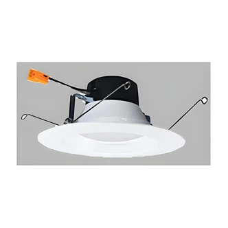Satco LED Downlight Retrofit, 5-6 in, Adjustable CCT White, Aluminum, Wet Rated, 9 W, 90 Beam Angle